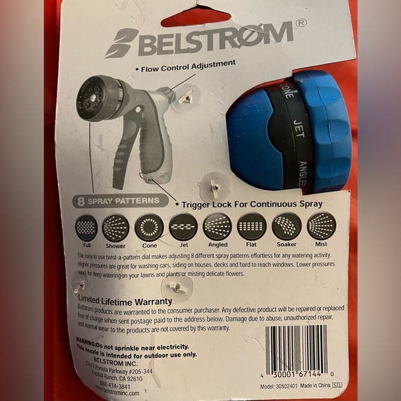 8-pattern front trigger nozzle metal - Picture 3 of 3